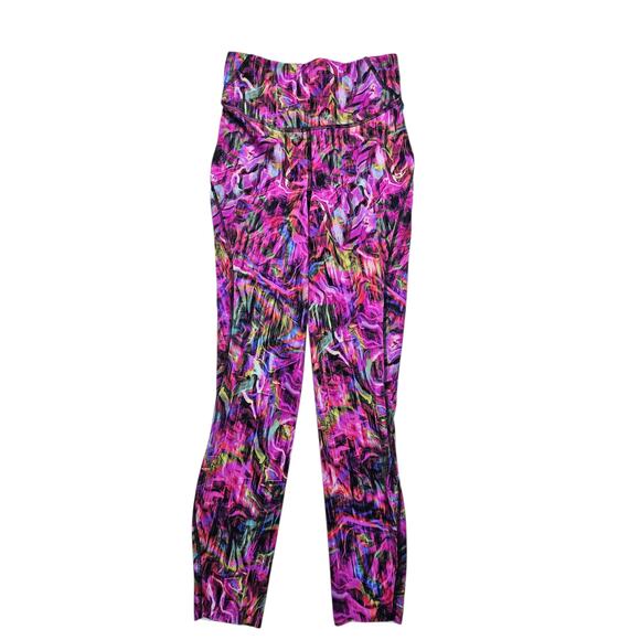 Lululemon Women's Base Pace High-Rise Running Tight 25" Pink Multi Leggings Sz 4 - Picture 2 of 11